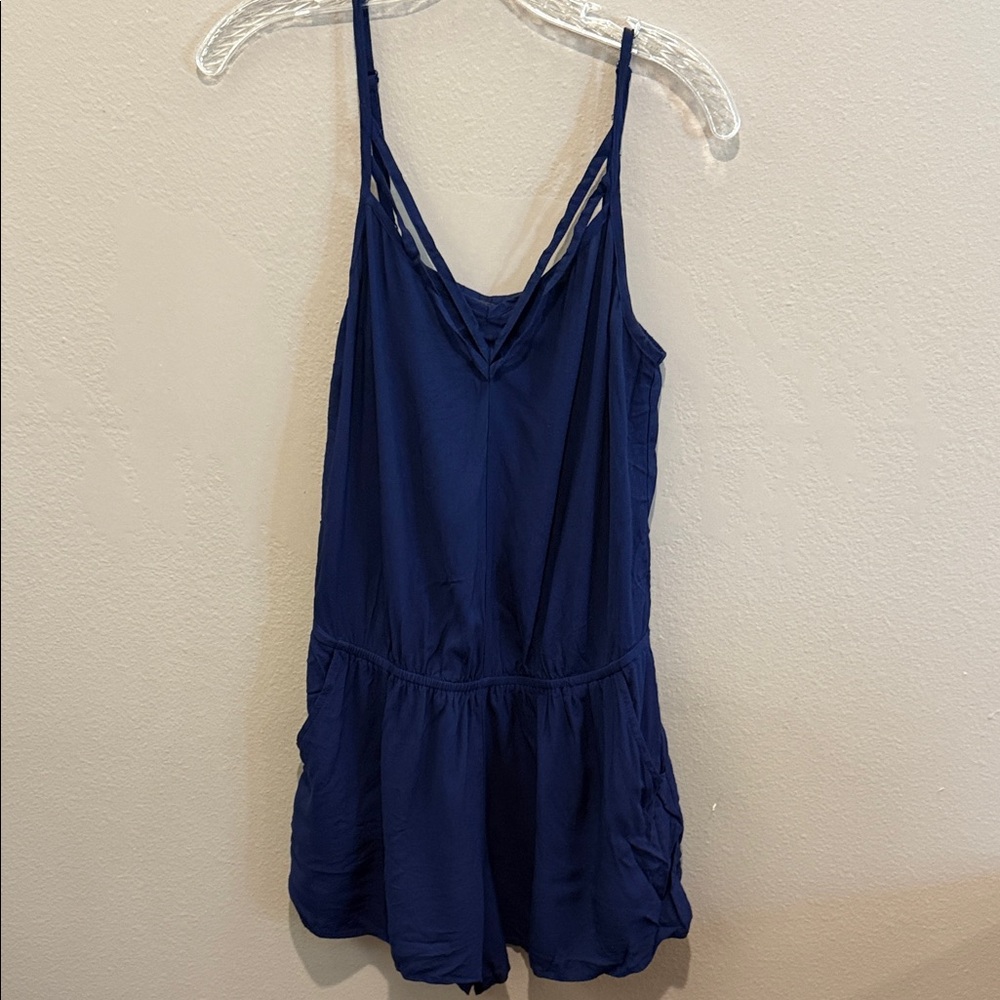 Express Women's Blue Romper Shorts